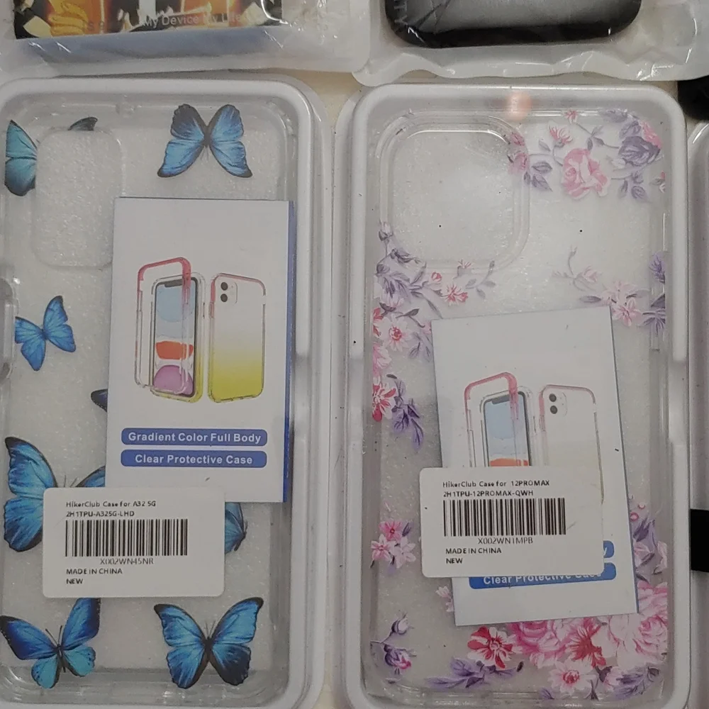 Cellphone case and accessories bundle